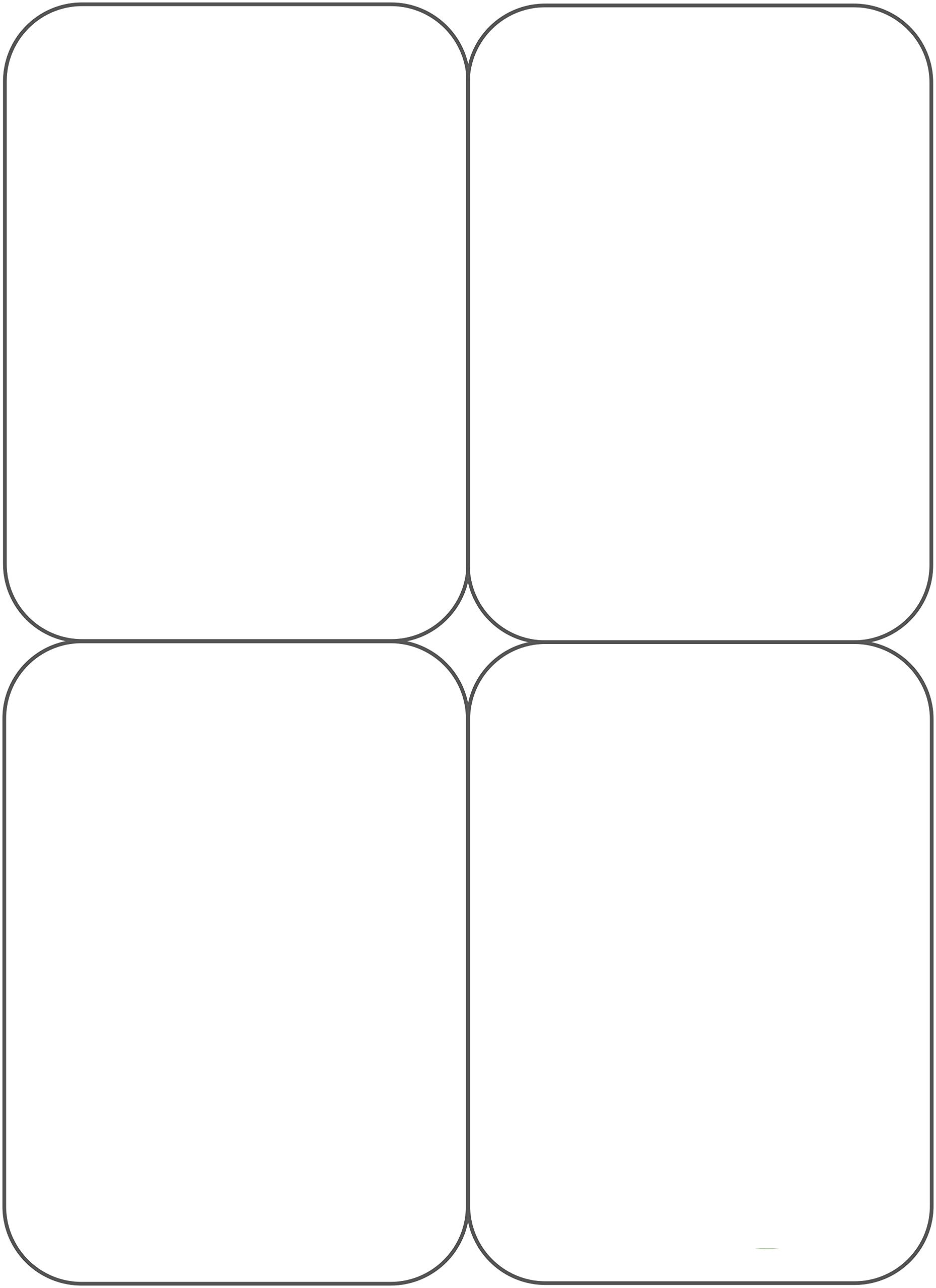 OfficeGear Adhesive Labels Stickers 4-up per A4 (200 Sheets 800 Labels) Custom Printable A6 99.1 x 139mm - for Mailing Shipping Product Labels