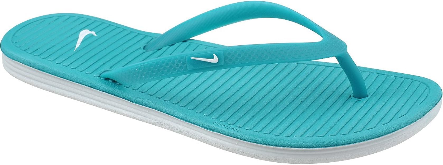 Nike Solarsoft Thong 2 Slides Flip Flops Black