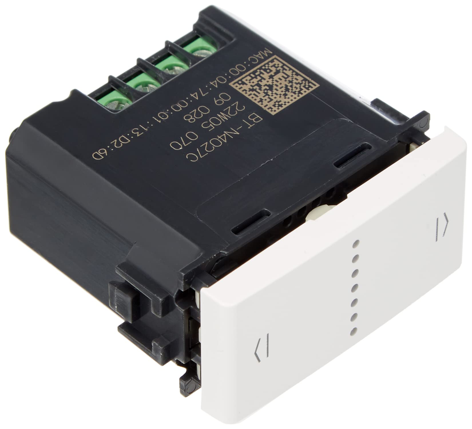 Bticino N4027C Livinglight Connected Roller Shutter Control, White