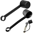[2 Pack] Replacement Bite Valve Cover - Compatible for Osprey, Hydrapak, Nathan & Camelbak Hydration Packs & Bladders - Install Or Replace in Seconds - Keeps Mouthpiece Clean & Protected