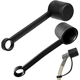 [2 Pack] Replacement Bite Valve Cover - Compatible for Osprey, Hydrapak, Nathan &amp; Camelbak Hydration Packs &amp; Bladders - Install Or Replace in Seconds - Keeps Mouthpiece Clean &amp; Protected
