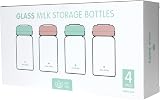 ana baby Premium Glass Breastmilk Storage Bottles 4 x 180ml view 9