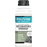 Polyvine Decorator's Dead Flat Varnish Pint / 500ml