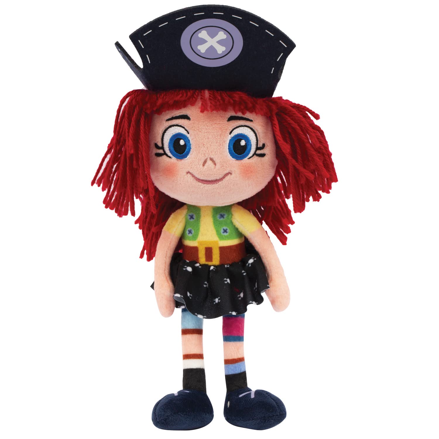 Pinocchio and Friends - Freeda Pirate Doll 25cm Plush Toy - Soft Toy