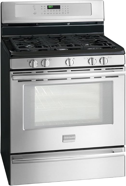 Frigidaire professional 30 in freestanding gas range with powerplus technology Fpgh3077rf Frigidaire Professional 30 Gas Front Control Freestanding Range With Powerplus Convection Stainless Steel