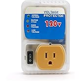[ETL Listed] BSEED Electronic Surge Protector for Home Appliance, Voltage Protector Suit for Refrigerators and Freezers, Voltage Brownout Outlet 120V 15A 1800Watts