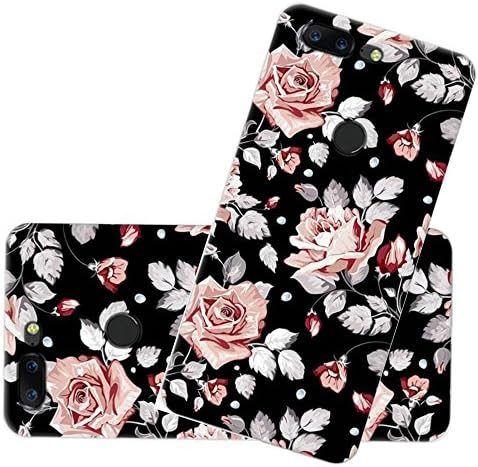 OnePlus 5T Case, Jilika PC Soft drop resistant Painted Ultra-thin personality Phone Case OnePlus 5T 6 " (Rose flower)