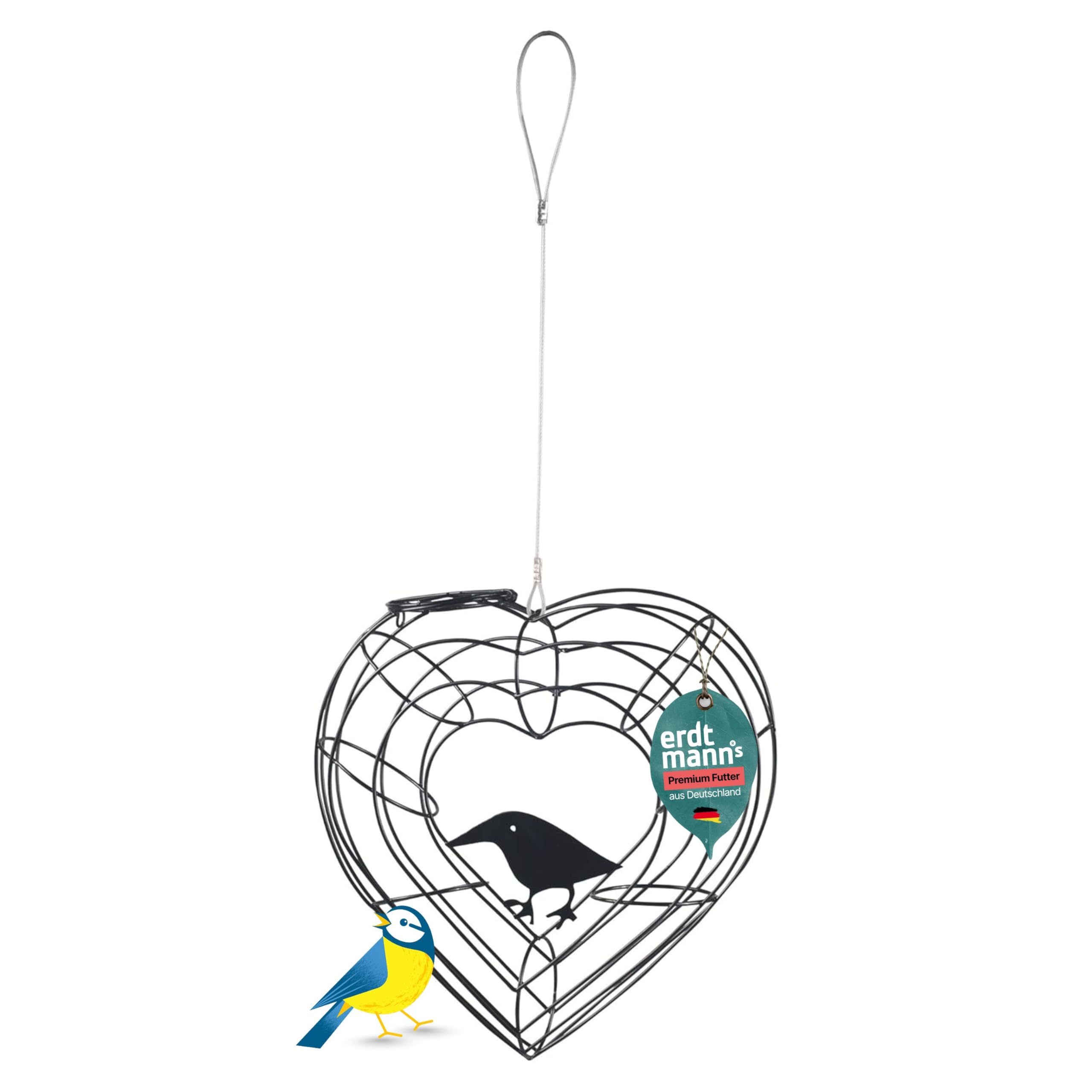 Erdt Manns 520502 Lining Heart, Green