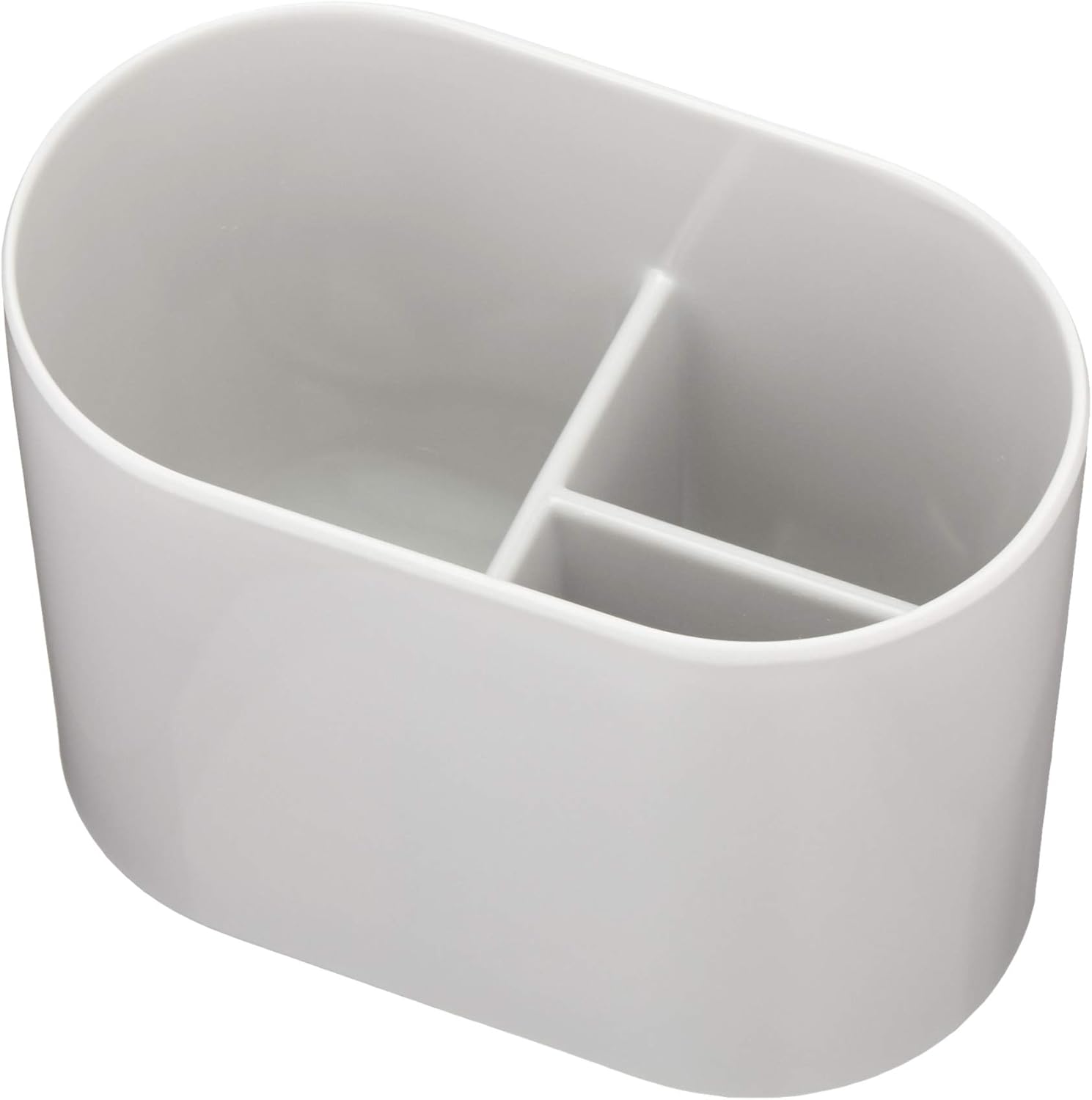 Basics 5-Piece Bathroom Accessories Set, Smooth Grey: Home & Kitchen