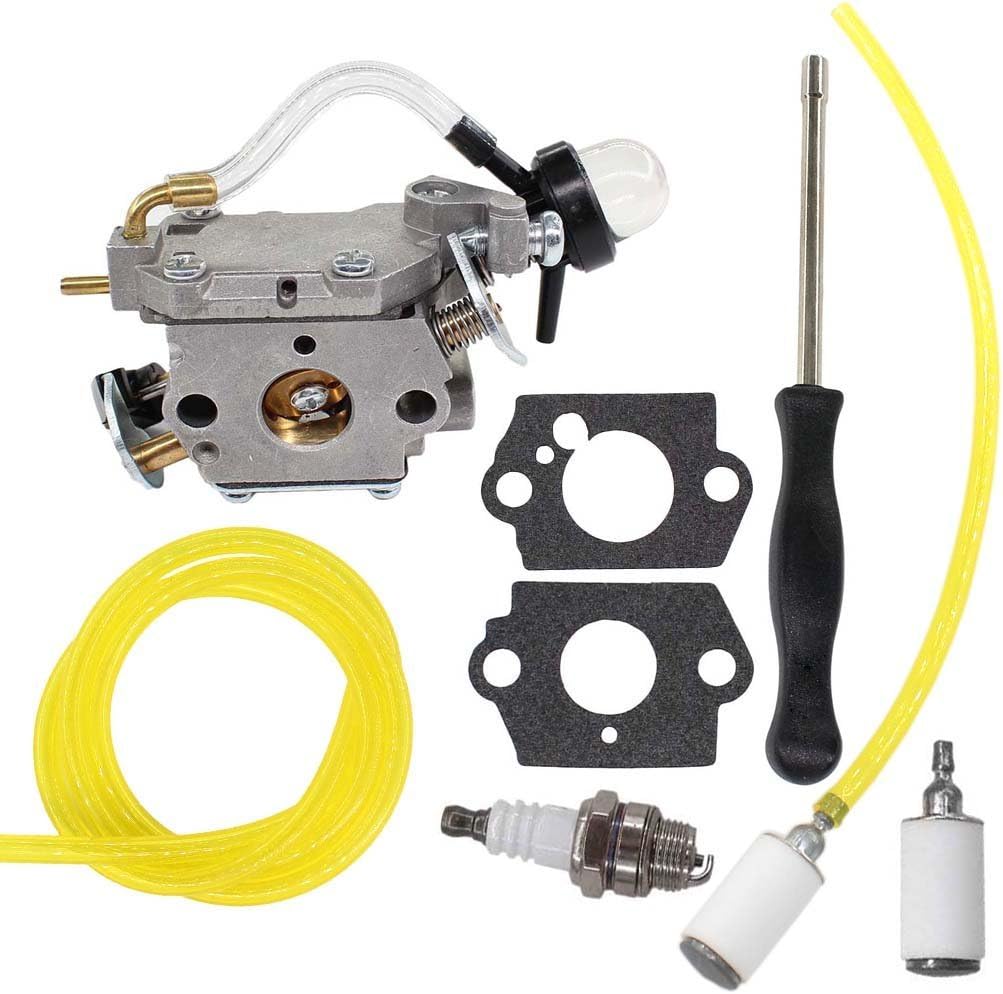 Amazon Com Aisen Carburetor For 577135901 Craftsman Weed Eater W25cbk W25cf W25cfk W25sfk Fx26sce Sst25ce Gas Trimmer C1u W49b Screwdriver Adjustment Tool Kit Garden Outdoor