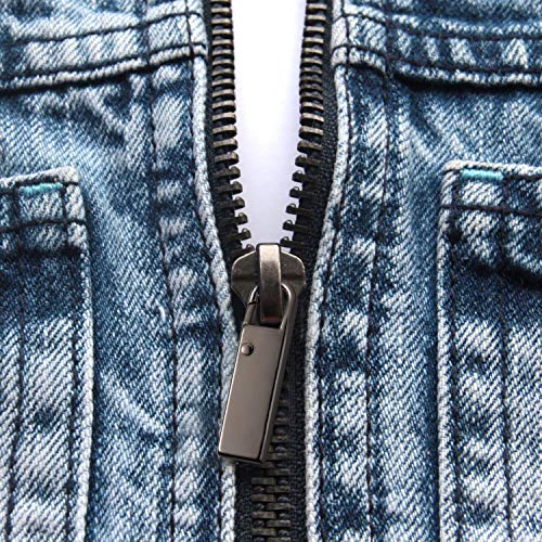 12-Pieces-Zipper-Pull-Tab-Replacement-Zipper-Repair-Luggage-Zipper-Pull-Extension-Metal-Zipper-Handle-Mend-Fixer-for-Suitcase-Luggage-Jacket-Backpack-Coat-Boot