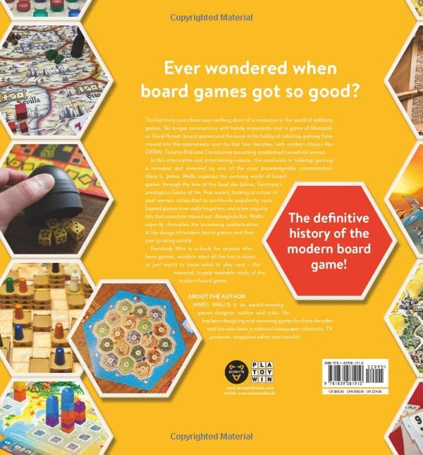 Everybody Wins Four Decades of the Greatest Board Games Ever Made
