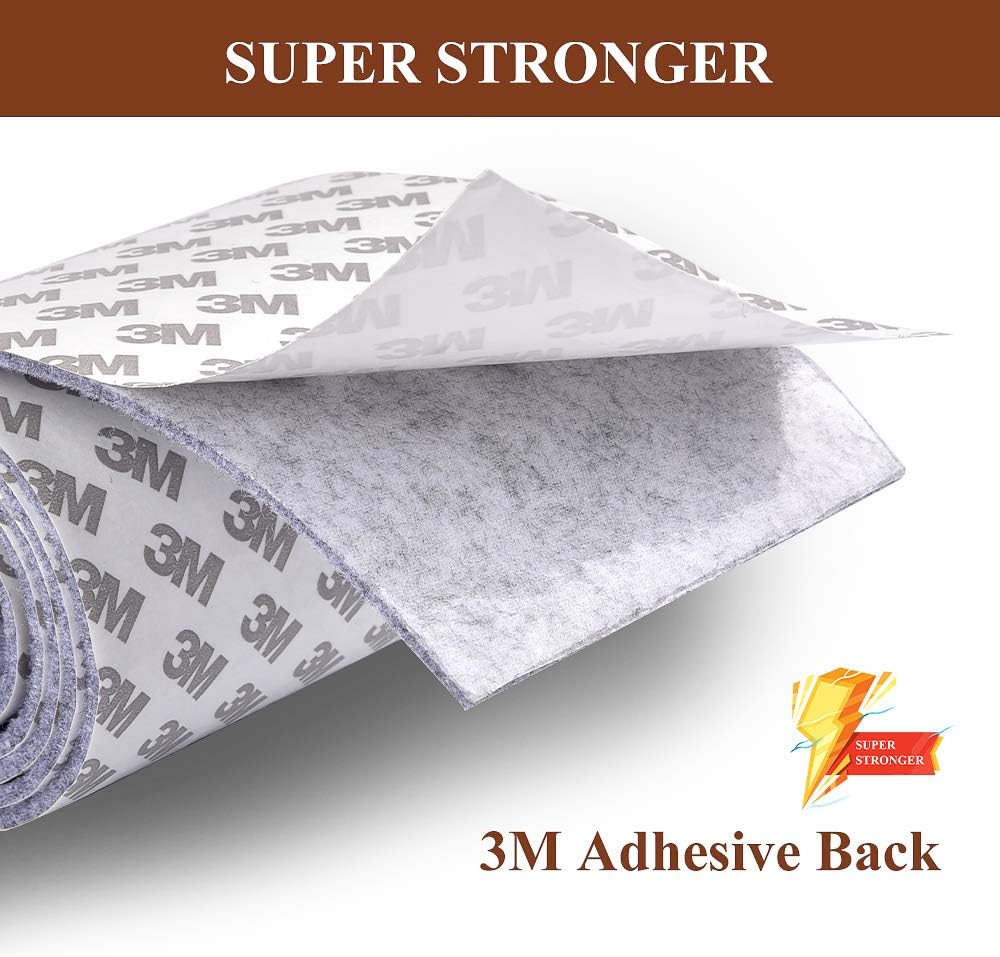 Rotoli Di Feltro Adesivo Per Mobili - Antiscivolo E Silenzioso, Spesso 5mm - Foto 12