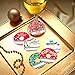 Christmas Party Personalized Wine Glass Tags 