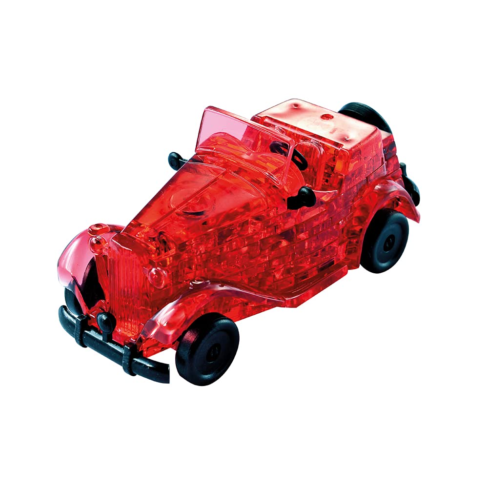 HCM "Oldtimer Crystal Puzzle (53-Piece, Red)
