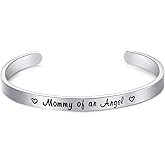 LParkin Mommy of An Angel Bracelet Infant Loss Memorial Bracelet Remembrance Bracelet
