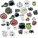 JOYIN 500 Pieces Halloween Foam Craft Stickers Assortment Halloween Scrapbook Stickers Self Adhesive Shapes for Halloween Craft Supplies, Halloween Novelty and Halloween Party Favors