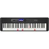Casio Casiotone LK-S450 61-Key Lighted Portable Keyboard | 600 Tones | Key lighting system, 200 rhythms, step-up lessons, USB-MIDI and Chordana app compatibility for guided learning