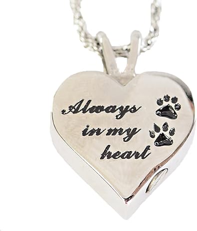 ashes dog necklace