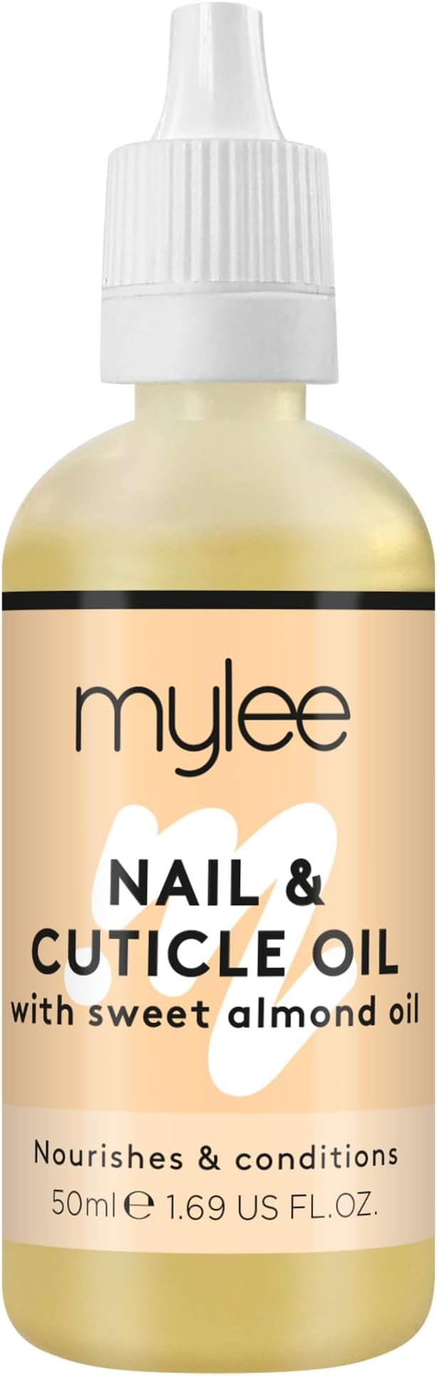 MYLEE Sweet Almond Nail & Cuticle Oil 50ml - Hydrating Nourishing Cuticle Oil