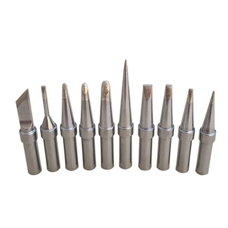Quality Weller Et Replacement Tip Set Eta/B/C/Aa/Bb/Cc/R/T/S/Kn 10 Pcs For Pes50&51 Soldering Pencil (706693853830)