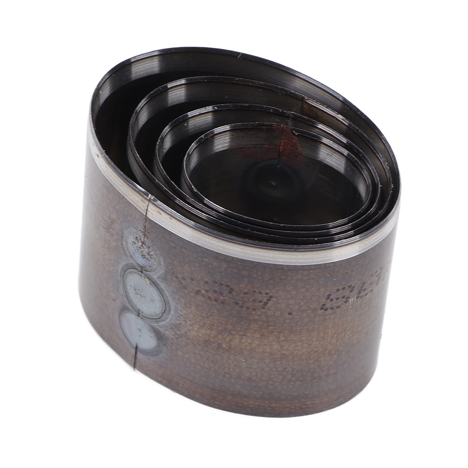 Fafeicy Leather Cutting Die Set, 4pcs Oval Shape, Alloy Steel, Manual Punching Molds for DIY Leather Craft