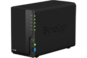 Synology DS220+ 2-Bay Diskstation NAS Intel Celeron J4025 2GB Ram 2xRJ-45 1GbE LAN-Port 8TB Bundle with 2X 4TB WD RED Plus