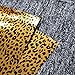 Leopard Print Heat Transfer Vinyl Animal Print Pattern Vinyl Cricut Iron on HTV Foil Metallic Vinyl for T-Shirt 12