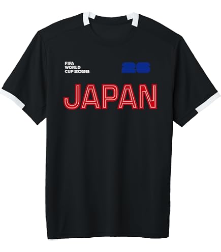 Amazon.com: FIFA WORLD CUP26 Qualifier Japan T-Shirt : Sports