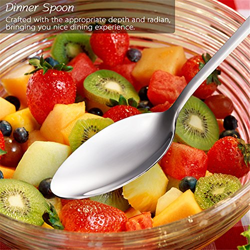 Silverware Set 6 Piece Cutlery Set Serve for 2, Healthy Flatware Set