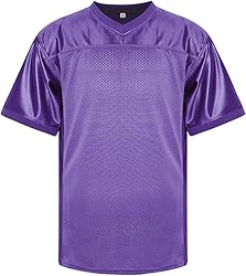 RE-HUO Blank Football Jersey Mesh Practice Athletic