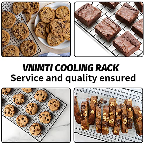 VNIMTI Cooling Racks for Baking, 9.84” x 15.75” Heavy Duty Enamel