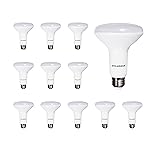 Sylvania LED Flood BR30 Light Bulb, 65W = 9W, 10