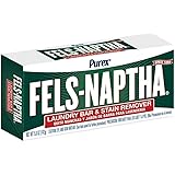 Fels Naptha Laundry Soap Bar & Stain Remover - Pack of 2, 5.0 Oz per bar