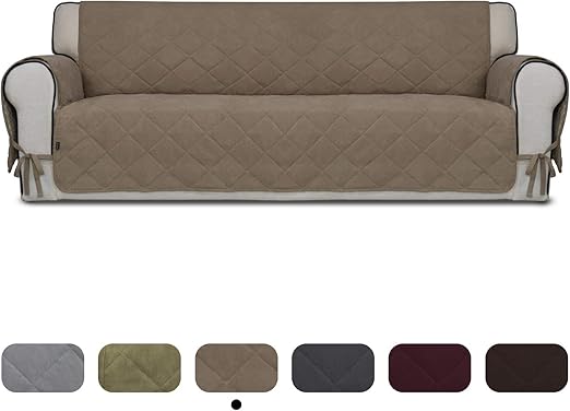 Amazon Com Easy Going Micro Suede Sofa Slipcover Sofa Cover Couch