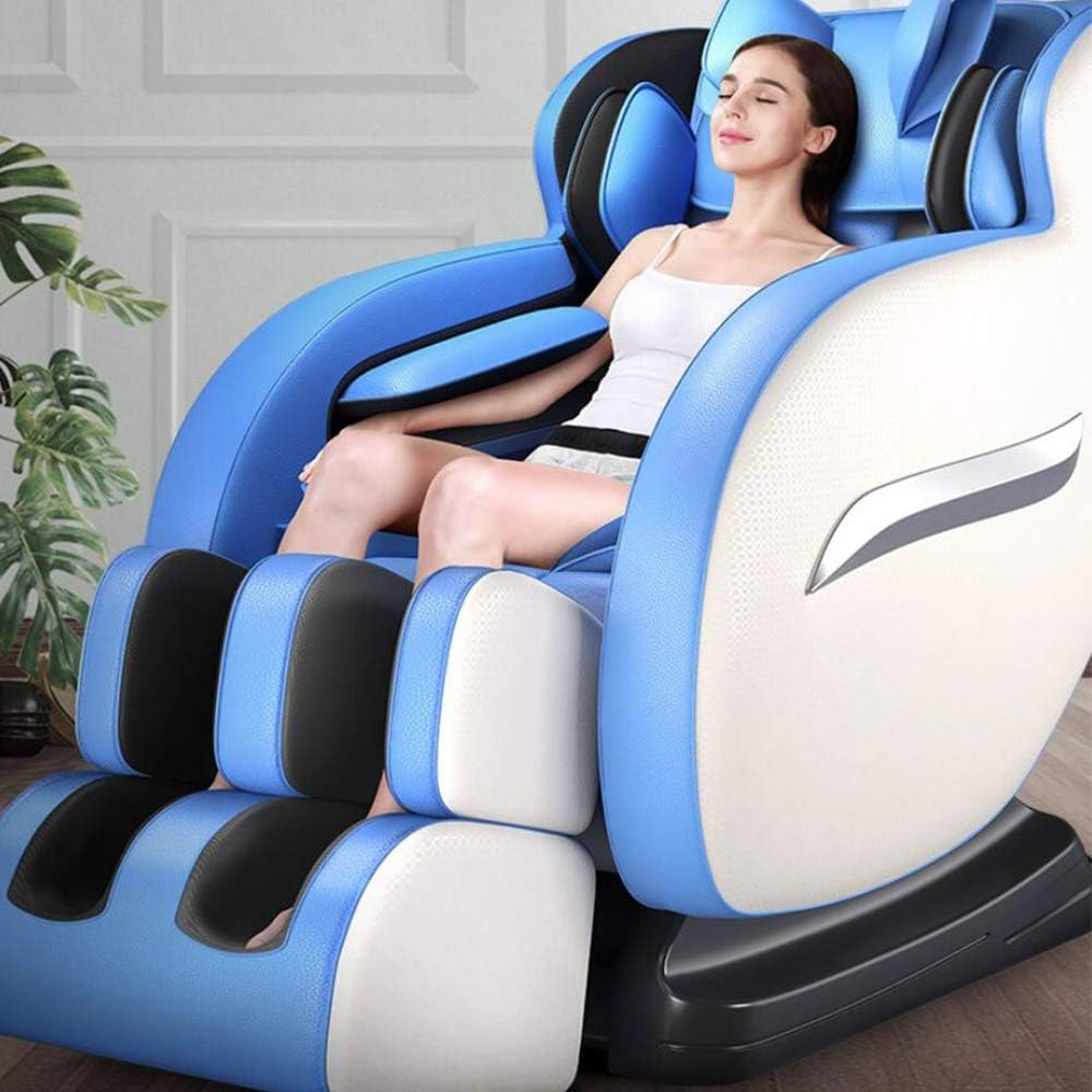 Airser Massage Chair Remote Control | Full Body Massage Chair Full-Body Massaging Chair | Multi-function Bluetooth Music Massage Chair, Blue