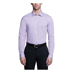 Calvin Klein Men's Dress Shirts Slim Fit Non Iron