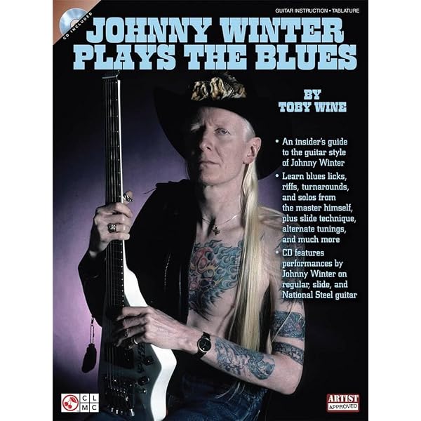Amazon.com: Johnny Winter - Guitar Signature Licks Book/Online