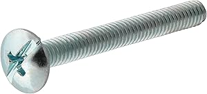 Die Hillman Gruppe 111730 1 8–32 x 1–3/4-Zoll Truss Combo Kopf Maschine Schraube, 100 Stück