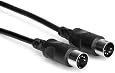 Hosa MID-303RR Standard MIDI Kabel, Abgewinkelter Stecker Für In