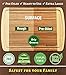 iBambooMart Extra Large 18x12 Organic Bamboo Cutting Board