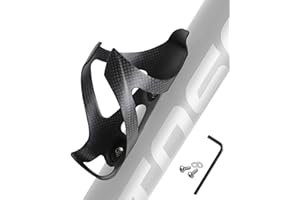 TPard Carbon Fiber Water Bottle Holder for Bicycle Mountain Bike Cup Holder Ultralight Bike Water Bottle Cages for MTB Mountain Road Bike Cycling