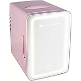 FRIGIDAIRE EFMIS170-PINK Mini Portable Compact Personal Fridge, 6.5L Capacity, 9 Cans, Makeup, Skincare, Freon-Free & Eco Fri
