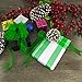 Supla 4 Rolls 4 Colors 146 Yard Totally Shiny Organza Ribbon Trim 0.8