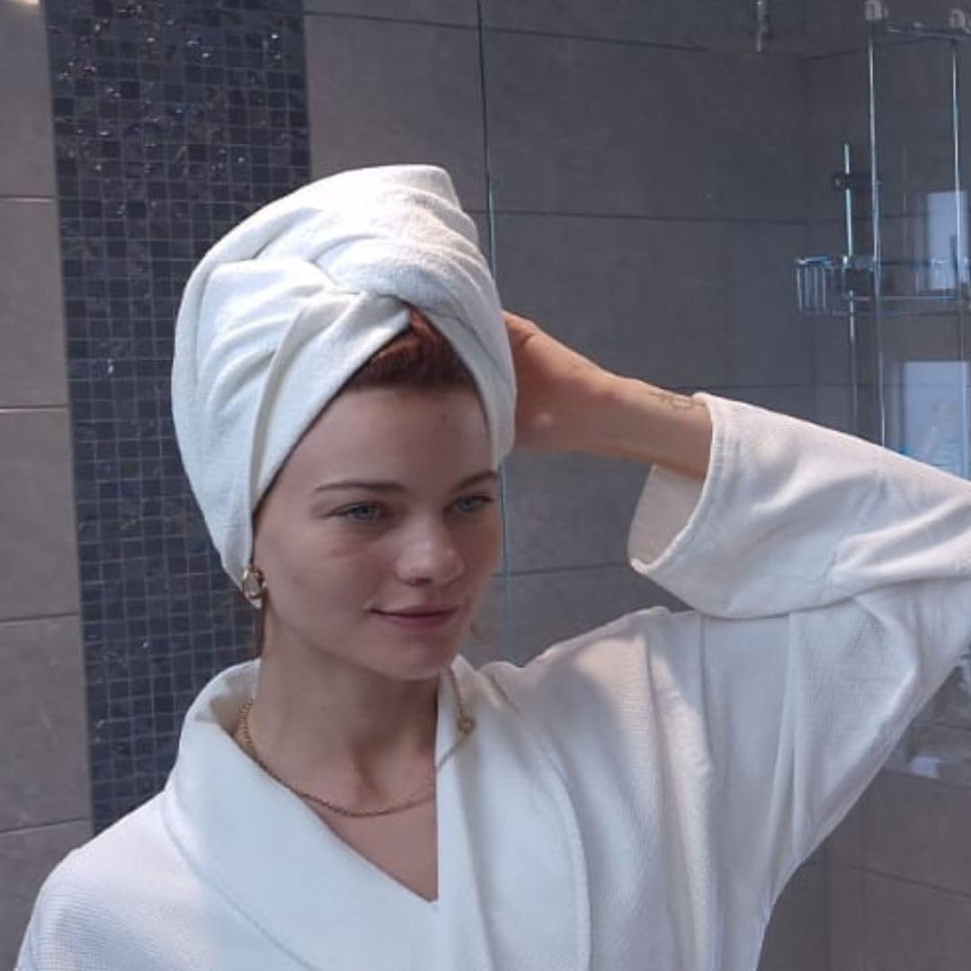 PROTECHT DRYPLUS Microfibre Hair Towel -White