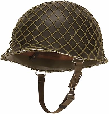 Amazon Com Military Helmet Set With Wwii Style Netting Clothing