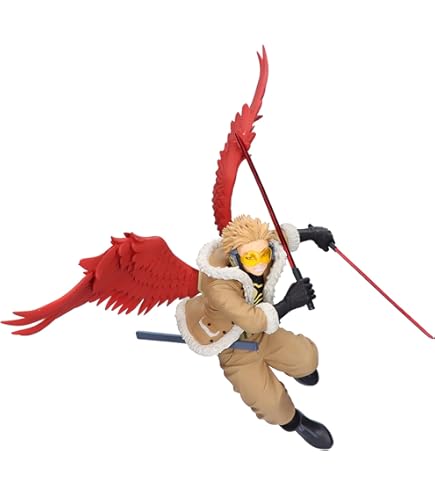 BANDAI NAMCO HAWKS アクションフィギュア My Hero Academia The Top 5 Hawks Figure Ichiban kuji B Prize