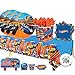 Another Dream Hot Wheels Wild Racer Birthday Party Pack for 16 with Plates, Napkins, Cups, Tablecover, and Candles