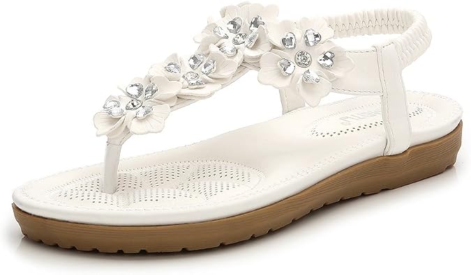 amazon uk ladies flat sandals