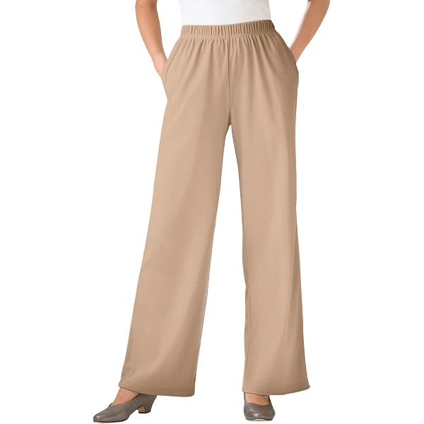 MSK Womens Solid Mesh Wide Leg Pants Small White at Amazon Women's Clothing  store